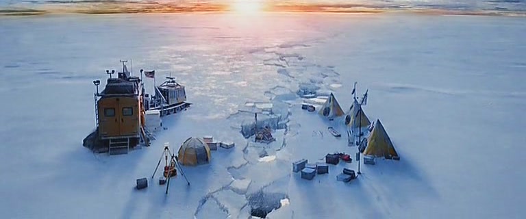 남극 연구 포스터